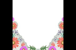 Watercolor frame decoration element frame design Product Image 2