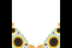 Watercolor frame decoration element frame isolated Product Image 2