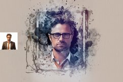 Watercolor Frame Photo Effect Product Image 4