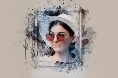 Watercolor Frame Photo Effect Product Image 5