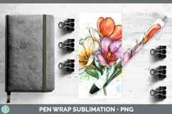 GorgeousWatercolor Pen Wrap design.