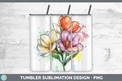 GorgeousWatercolor Tumbler design.