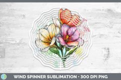 GorgeousWatercolor Wind Spinner design.