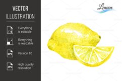 Watercolor lemon Product Image 1