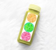 Colorful Watercolor Fruits - Clipart &amp; Seamless Patterns Product Image 7