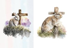 Watercolor easter cross with bunny Clipart Bundle, bunny clipart,watercolor clipart,watercolor bunny,watercolour rabbit,brown bunny clipart,spring clipart,easter clipart,spring watercolor,Rabbit Clipart,Woodland Animal,Baby Shower Graphics,nursery clipart