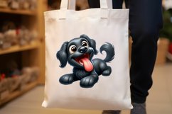 Watercolor Funny Dog Clipart - Cute Dog Product Image 5