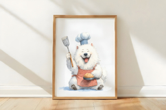 Watercolor Funny Dogs Clipart, 4 Animal Sublimation Design Product Image 3