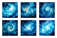 Watercolor Galaxy Backgrounds