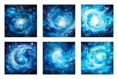 Watercolor Galaxy Backgrounds