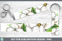 GorgeousWatercolor Key Fob design.