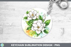 GorgeousWatercolor Keychain design.