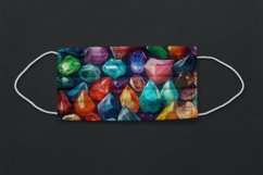 21 Watercolor Gems Background Product Image 7