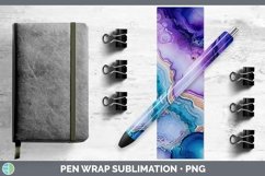GorgeousWatercolor Pen Wrap design.