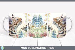 GorgeousWatercolor Mug Wrap design.