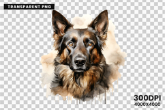 watercolor german shepherd clipart, german shepherd png, dog clipart watercolor, german shepherd sublimation, police dog digital art, german shepherd printable png, pet lover sublimation, cute german shepherd art, german shepherd digital clipart, loyal do
