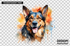 watercolor german shepherd clipart, german shepherd png, dog clipart watercolor, german shepherd sublimation, police dog digital art, german shepherd printable png, pet lover sublimation, cute german shepherd art, german shepherd digital clipart, loyal do