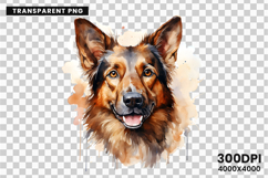 watercolor german shepherd clipart, german shepherd png, dog clipart watercolor, german shepherd sublimation, police dog digital art, german shepherd printable png, pet lover sublimation, cute german shepherd art, german shepherd digital clipart, loyal do