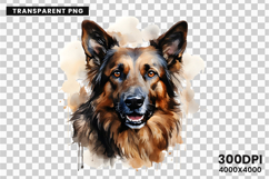 watercolor german shepherd clipart, german shepherd png, dog clipart watercolor, german shepherd sublimation, police dog digital art, german shepherd printable png, pet lover sublimation, cute german shepherd art, german shepherd digital clipart, loyal do