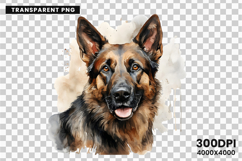watercolor german shepherd clipart, german shepherd png, dog clipart watercolor, german shepherd sublimation, police dog digital art, german shepherd printable png, pet lover sublimation, cute german shepherd art, german shepherd digital clipart, loyal do