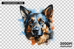 watercolor german shepherd clipart, german shepherd png, dog clipart watercolor, german shepherd sublimation, police dog digital art, german shepherd printable png, pet lover sublimation, cute german shepherd art, german shepherd digital clipart, loyal do