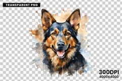 watercolor german shepherd clipart, german shepherd png, dog clipart watercolor, german shepherd sublimation, police dog digital art, german shepherd printable png, pet lover sublimation, cute german shepherd art, german shepherd digital clipart, loyal do