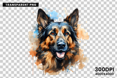 watercolor german shepherd clipart, german shepherd png, dog clipart watercolor, german shepherd sublimation, police dog digital art, german shepherd printable png, pet lover sublimation, cute german shepherd art, german shepherd digital clipart, loyal do
