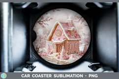 GorgeousWatercolor Car Coaster design.