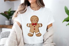 Watercolor Gingerbread Man Clipart Bundle Product Image 7