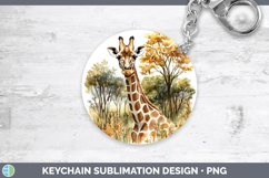 GorgeousWatercolor Keychain design.