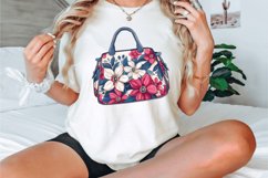 Watercolor Girls Modern beautiful Cute Purse Clipart Bundle Product Image 3