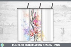 GorgeousWatercolor Tumbler design.