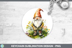 GorgeousWatercolor Keychain design.