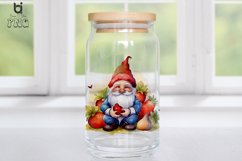 Watercolor Gnome Sublimation PNG Clipart Bundle Product Image 6