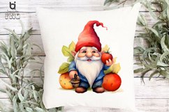 Watercolor Gnome Sublimation PNG Clipart Bundle Product Image 9