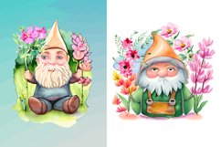 Watercolor Garden Gnome Clipart Bundle,Garden Gnome Clipart Bundle,Watercolor Garden Gnome Clipartgnome clipart,instant download,commercial use,watercolor clipart,watercolor gnomes,bright gnomes,gnomes clipart,gnome png,digital gnomes,hand drawn,boho gnom