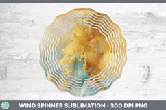 GorgeousWatercolor Wind Spinner design.