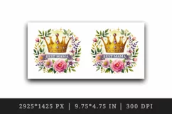 Watercolor golden crown Best Mama Ever Mom quote Mothers Day mother print 20 oz tumbler skinny mug wrap clipart t-shirt sublimation printable design