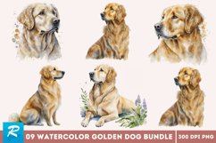 Watercolor Golden Dog Clipart,commercial use,watercolor clipart,clipart bundle,dog clipart,puppy clipart,dog digital stickers,dog sticker,birthday dog gift,watercolor dogs,dog wallart,dog lover clipart,dog portrait,dogs clip art,watercolor clipart,commerc