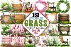  Watercolor Grass Clipart,  Watercolor Grass PNG, Grass, Sublimation Design, Sublimation Grass PNG, Sublimation Clipart,Grass Clipart,