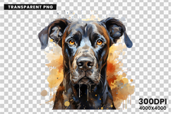 watercolor great dane clipart, great dane png, dog clipart watercolor, great dane sublimation design, gentle giant dog art, great dane printable png, pet lover sublimation, cute great dane clipart, great dane digital art, large dog breed design