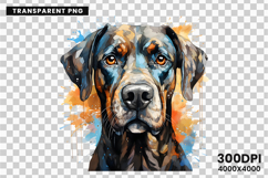 watercolor great dane clipart, great dane png, dog clipart watercolor, great dane sublimation design, gentle giant dog art, great dane printable png, pet lover sublimation, cute great dane clipart, great dane digital art, large dog breed design