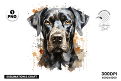 watercolor great dane clipart, great dane png, dog clipart watercolor, great dane sublimation design, gentle giant dog art, great dane printable png, pet lover sublimation, cute great dane clipart, great dane digital art, large dog breed design
