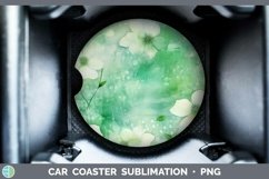 GorgeousWatercolor Car Coaster design.