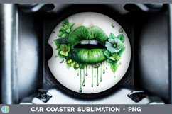 GorgeousWatercolor Car Coaster design.