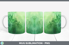 GorgeousWatercolor Mug Wrap design.