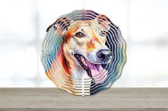 Watercolor Greyhound Dog Wind Spinner,Wild Flowers Greyhounds Wind Spinner,Watercolor Greyhound Dog Spinner, Wind Spinner Love Watercolor Dogs Wind Spinner,Wild Flowers Greyhounds Spinner,Watercolor Dogs Spinner Alt Wind Spinner, Sublimation Watercolor Gr