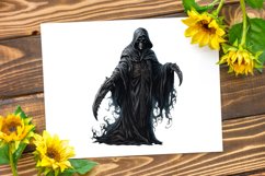 Grim Reaper Watercolor Sublimation Clipart Product Image 8