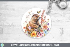 GorgeousWatercolor Keychain design.