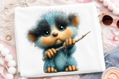 Watercolor Halloween Animals Clipart Product Image 2